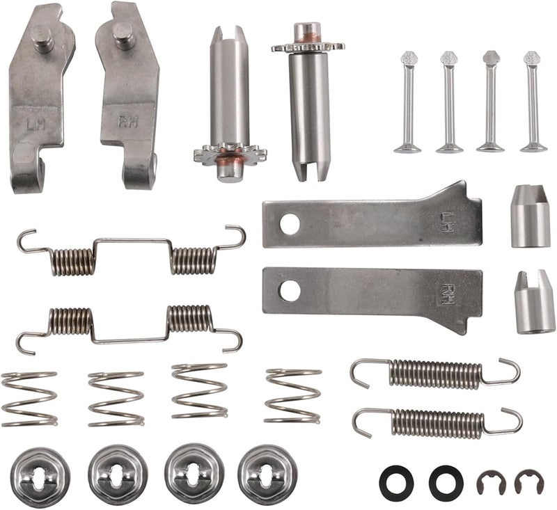 RALBDX Parking Brake Hardware Kit Stainless Steel Compatible with 1965-1982 Chevy Corvette C2 C3 LH & RH - Image 1